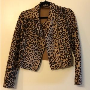 Leopard print Moro jacket